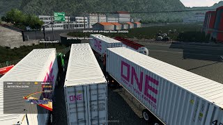 Download lagu #HINO VICTOR TRAILER OWNED CONVOY - MAP SITINJAU LAUIK V6 - EURO TRUCK SIMULATOR 2 mp3
