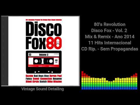 80's Revolution - Disco Fox - Vol. 2 - Mix & Remix - Ano 2014 - 11 Hits Internacional - CD Rip.