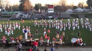 preview picture of video 'Marysville OH Marching Band 10-22-2011'
