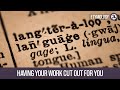 The Origin of the Phrase - Having your work cut out for you