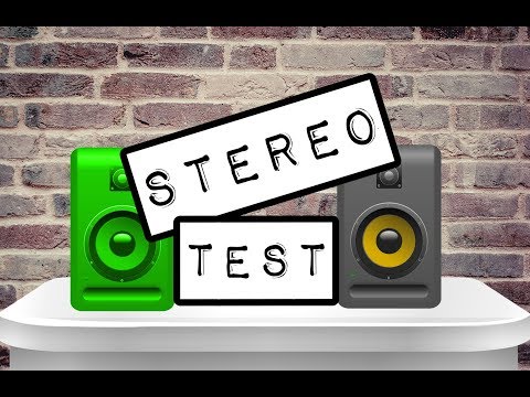 2.0 or 2.1 Stereo Sound Test