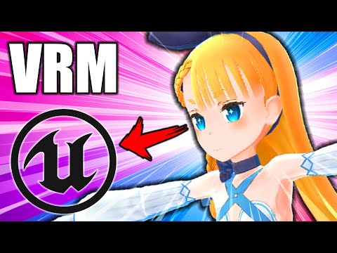 How To Use Your VRM Avatar In Unreal Engine 5 | UE VTubing