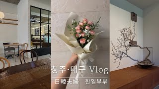 【韓国 VLOG】 日韓夫婦 | 清州•大邱 | LEGO | カフェ | 誕生日