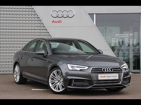 GF17KEU- AUDI A4 TFSI S LINE GREY 2017