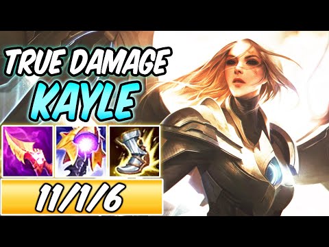 S+ CLEAN FULL AP TRUE DAMAGE KAYLE MID AETHER WING | Build & Runes | Season 11 | League of Legends
