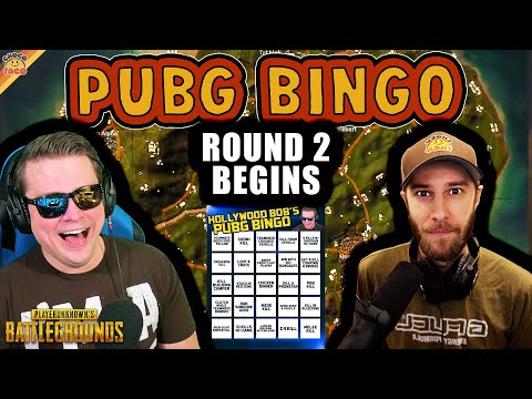 PUBG BINGO Round 2 Begins: chocoTaco's All Warmed Up Now ft. HollywoodBob - A choco Challenge