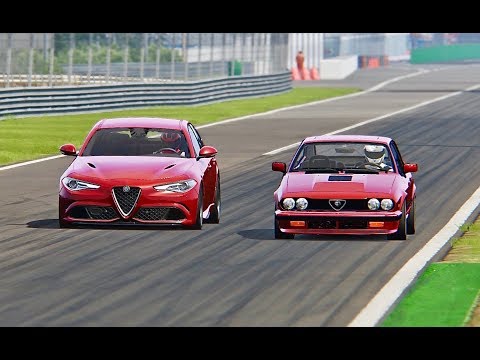 Alfa Romeo Giulia Quadrifoglio vs Alfa Romeo Alfetta GTV6