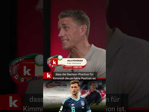 Video Thumbnail: "Ich sehe Kimmich im Mittelfeld": Lahm und Petersen über Deutschlands zentrales Problem #shorts