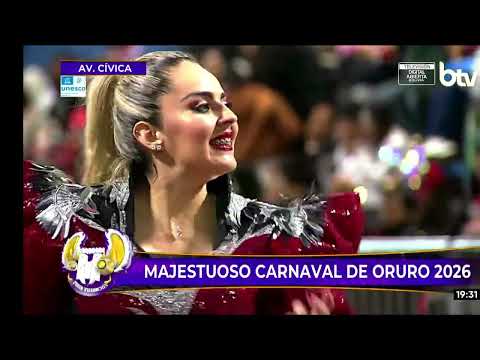 Sambos Caporales and Diablada Ferroviaria at the Oruro Carnival 2026