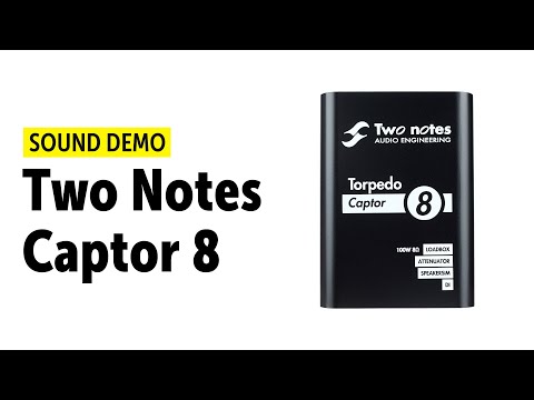 Two Notes Torpedo Captor Loadbox Attenuator DI 8-ohm - Black Recent 2024 - Black image 8
