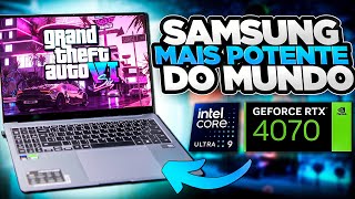 COMPREI o SAMSUNG GALAXY BOOK4 ULTRA [Intel Core Ultra 9 185H + RTX 4070]