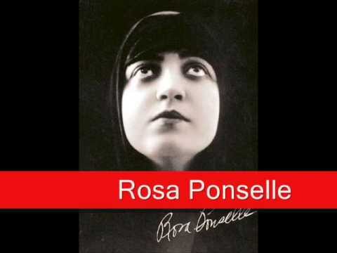 Rosa Ponselle: Verdi - La Traviata, 'Addio de passato'