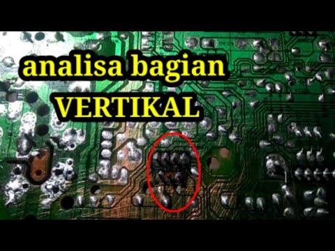 how to track TV damage in the vertical section