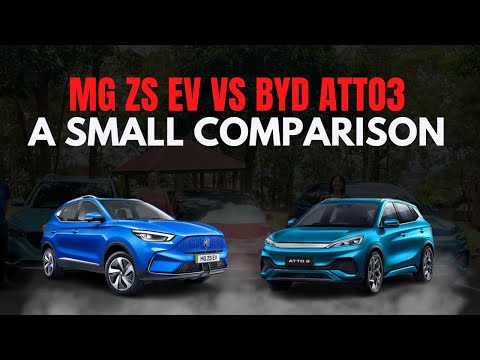 MG ZS EV vs byd Atto3, a small comparison
