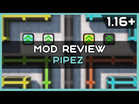 Pipez | Minecraft mod 1.16+