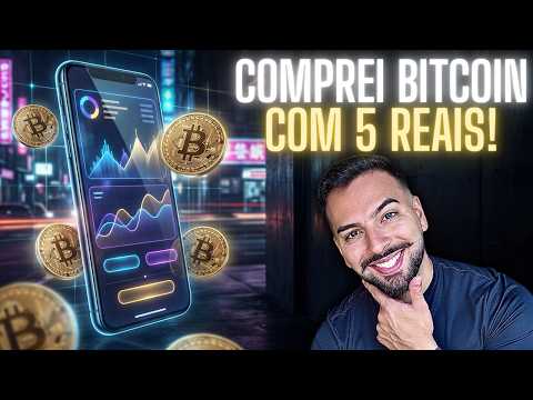 Como comprar Bitcoin com 5 reais em 5 minutos
