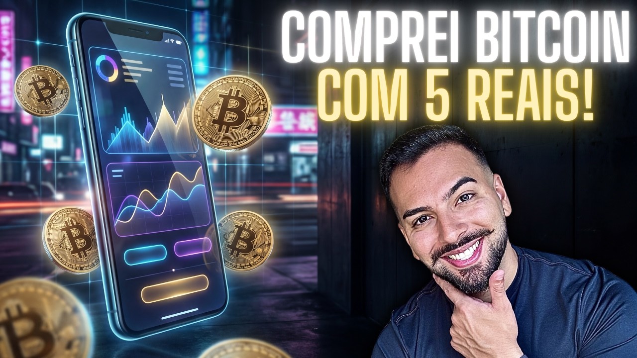 Como comprar Bitcoin com 5 reais em 5 minutos