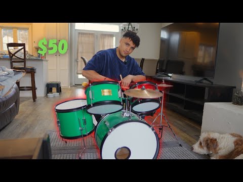 $50 Drum Set Challenge