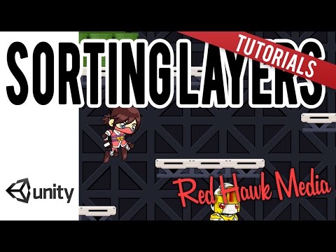 2D Platform Game: Unity -- Sorting Layers -- 2