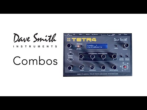 Demo - Dave Smith Instruments | DSI | Sequential | TETRA / TETR4 - All Combos * No Talking *