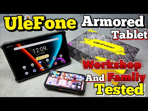 Modern tech is unreal. Testing out the Ulefone  Armor 5 Pad in the workshop and with the family. 