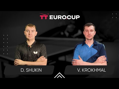 19:40 Dmytro Shukin - Vitalii Krokhmal 28.10.2024 TT Euro.Cup Ukraine MASTER. TABLE 3