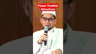 Download lagu Eksklusif ❗Pesan Terakhir Ust. Arifin Ilham Sebelum Meninggal kepada || Ust.Adi Hidayat LC.MA mp3