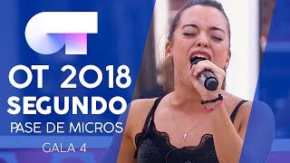 "LA TORMENTA" - NOELIA | Segundo pase de micros Gala 4 | OT 2018