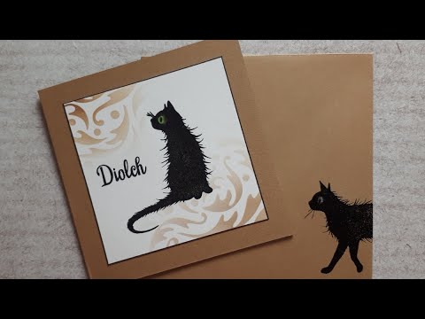 MOOCH gets an EYE - a very quick thank-you card 🐈‍⬛