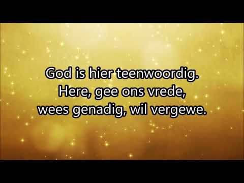 LB 159   God is hier teenwoordig