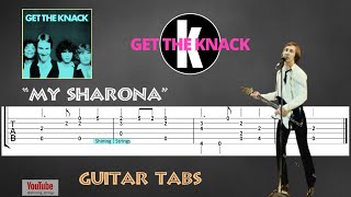 THE KNACK - My Sharona - Guitar Tab | Lesson | Cover | Tutorial | 60 BPM