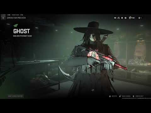 NEW SEASON 6 MW2/WARZONE: BATTLE BUDDY GRIM TIDINGS (GHOST) WITH OVER 90 VOICE LINES!