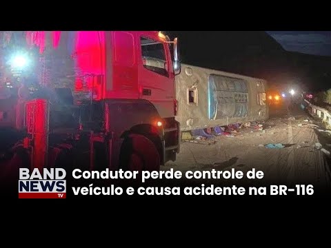 Acidente com ônibus deixa sete mortos em Minas Gerais | BandNews TV