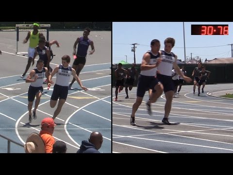 2016 TF - CIF-ss FINALS  (Div 1) - Men's 4x100 Relay