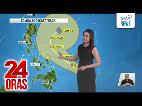 Bagyong Ada, posibleng mag-landfall sa Eastern Visayas sa Biyernes o Sabado | 24 Oras | 24 Oras