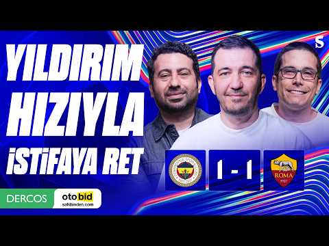 İsmail Kartal İstifa Etti, Aziz Yıldırım Kabul Etmedi! Fenerbahçe 1-1 Roma | Şampiyonlar Lokali #05