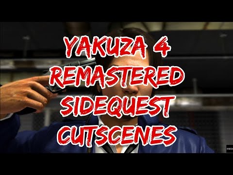 Yakuza 4 - All Sidequest Cutscenes