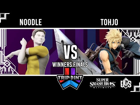 Tripoint Smash 193  -  Winners Finals  -  NOODLE(Wii Fit Trainer) Vs. Tohjo(Cloud)