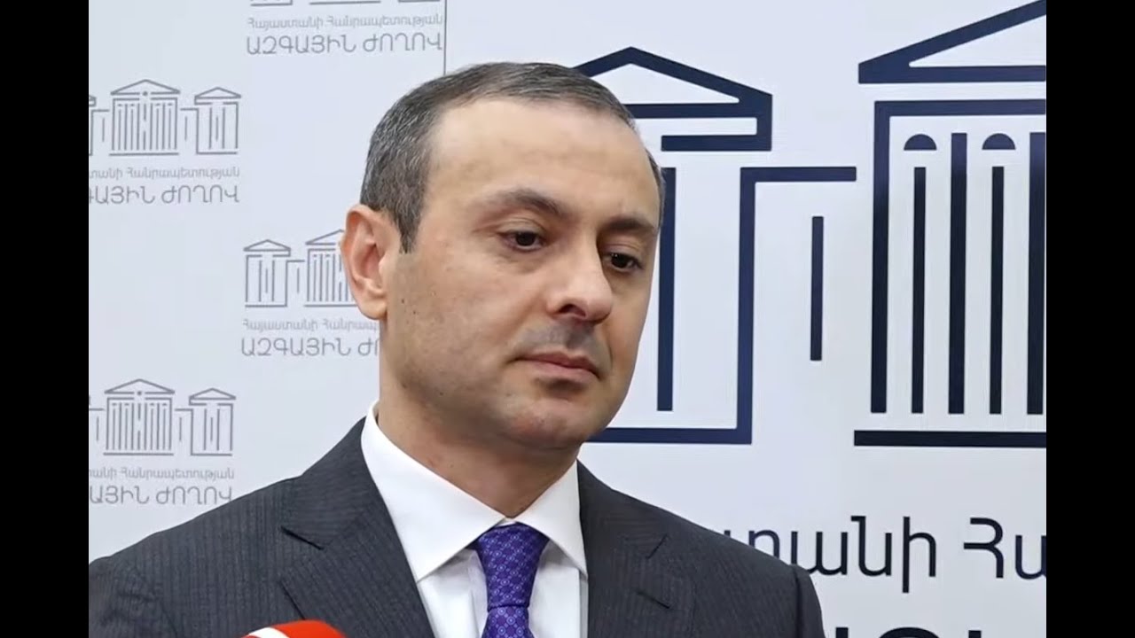 #Ուղիղ․ ԱԽՔ Արմեն Գրիգորյանի ճեպազրույցը