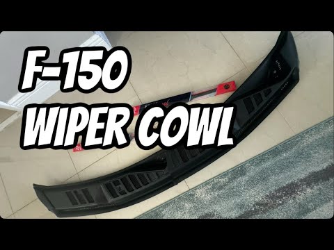 F-150 wiper cowl replacement