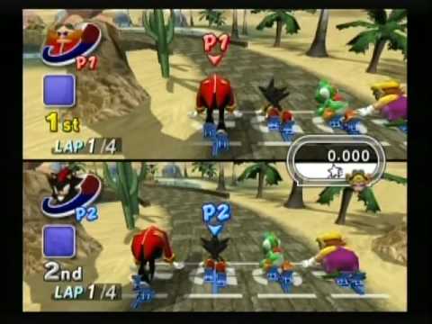 Mario and Sonic at the Olympic Games Dream Race 3x