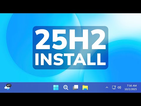 Windows 11 25H2 Clean Install Process (Official Release)
