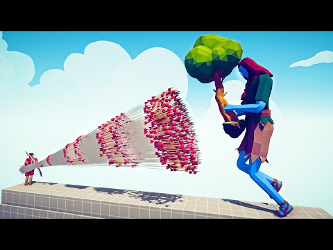 TREE GIANT vs EVERY GOD - 🏹 Totally Accurate Battle Simulator TABS