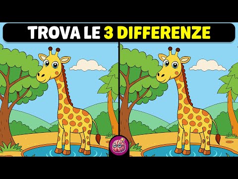 🧠🧩Trova le 3 Differenze Velocemente con l'Allenamento Mentale! 🧩🧠 | Trucchi Mentali