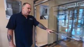 Frameless By Pass Sliding Tub Doors