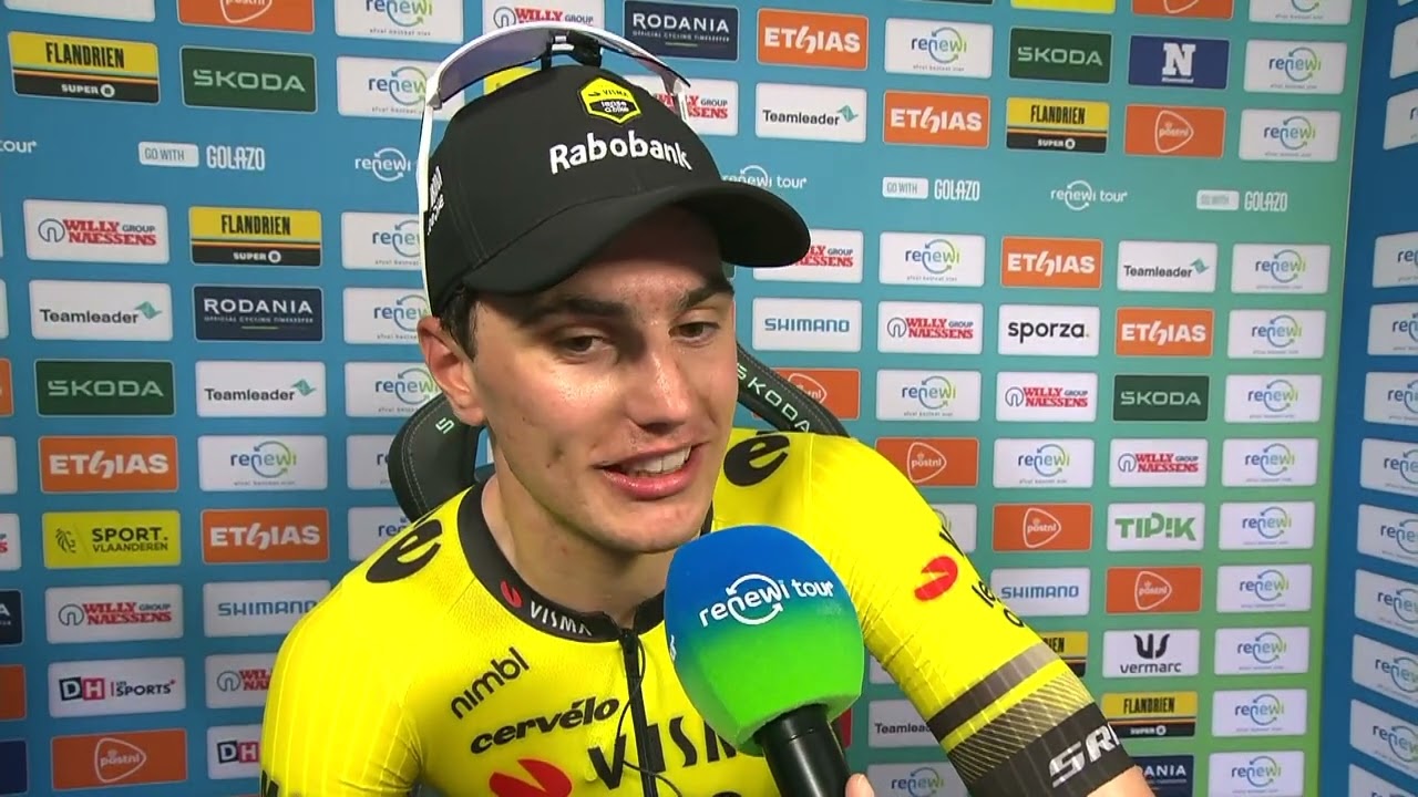 Renewi Tour 2025 | Stage 2 | Stage winner Olav Kooij