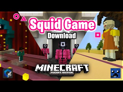 Squid game map download for Minecart | Squid Game Addon for Minecraft PE