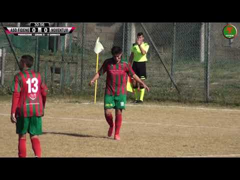 PROMOZIONE 2021-22 - GIRONE B - 4° GIORNATA - ASD FIDENE - NOMENTUM 1-1