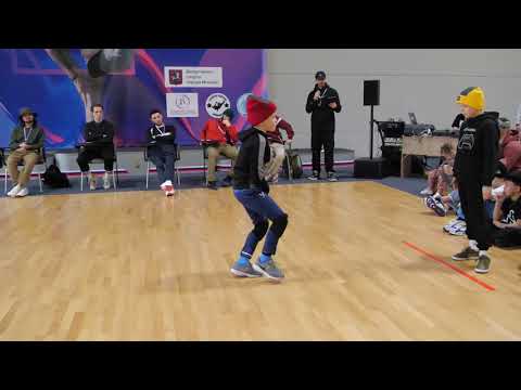 top16 11-13 bboy Дамир vs Тюня - брейкданс, Чемпионат Москвы
