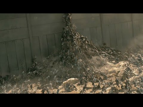 Los Zombies entran a Israel | Guerra Mundial Z ( 2013 ) | Español Latino